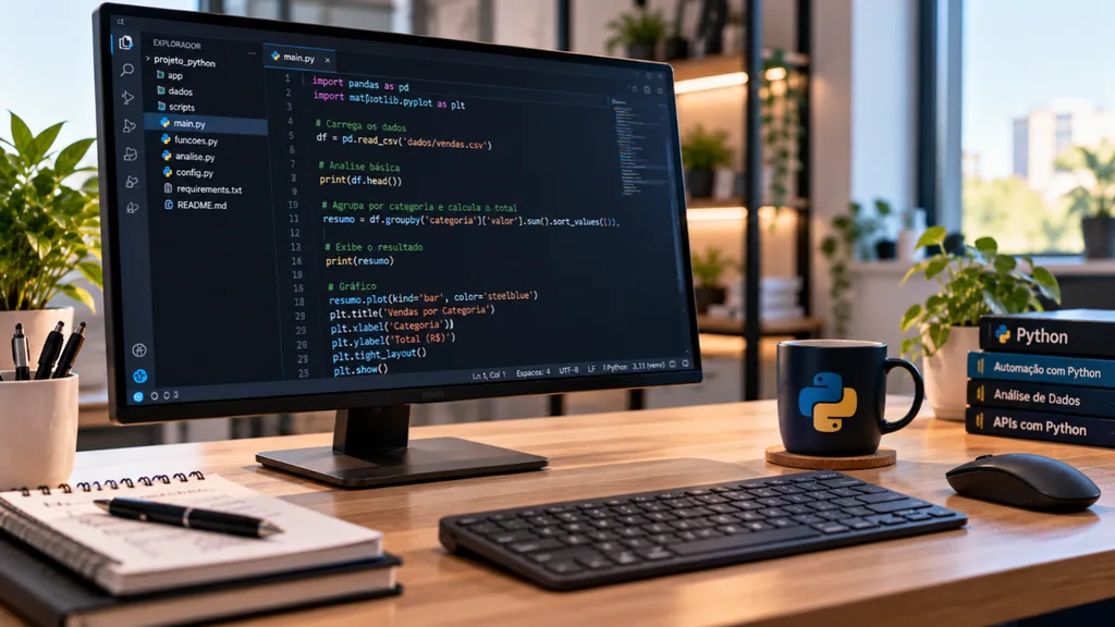 Curso online gratuito Python do Zero ao Avançado