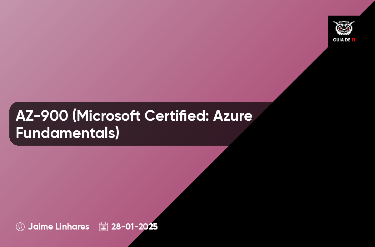 AZ-900 (Microsoft Certified: Azure Fundamentals)