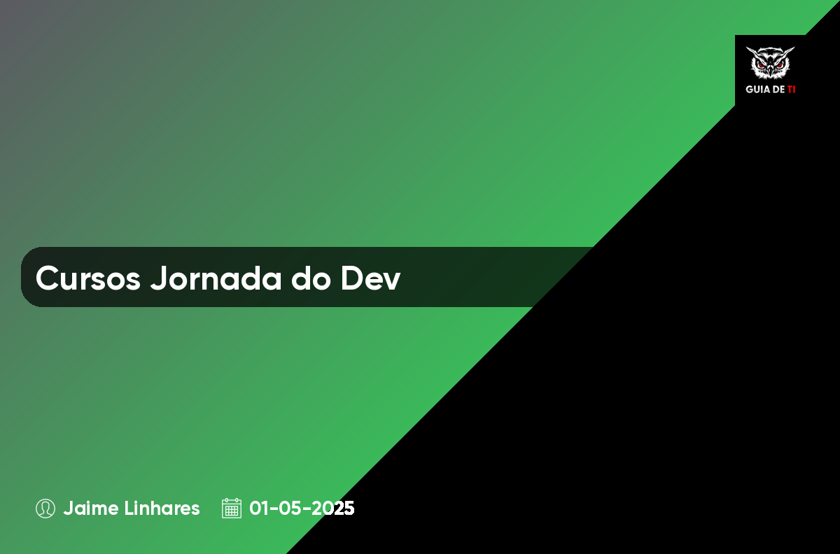 Cursos Jornada do Dev