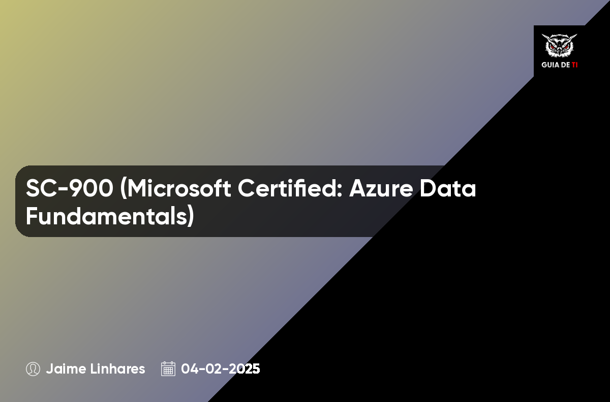 SC-900 (Microsoft Certified: Azure Data Fundamentals)