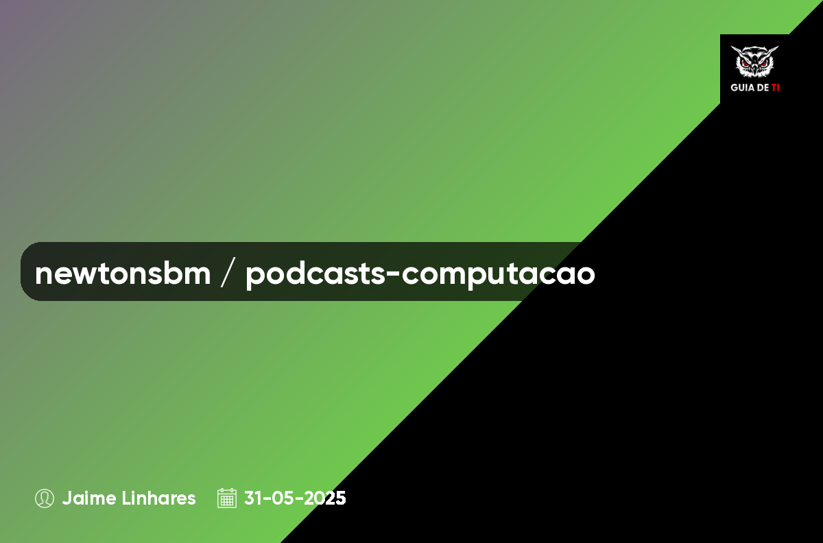 newtonsbm / podcasts-computacao
