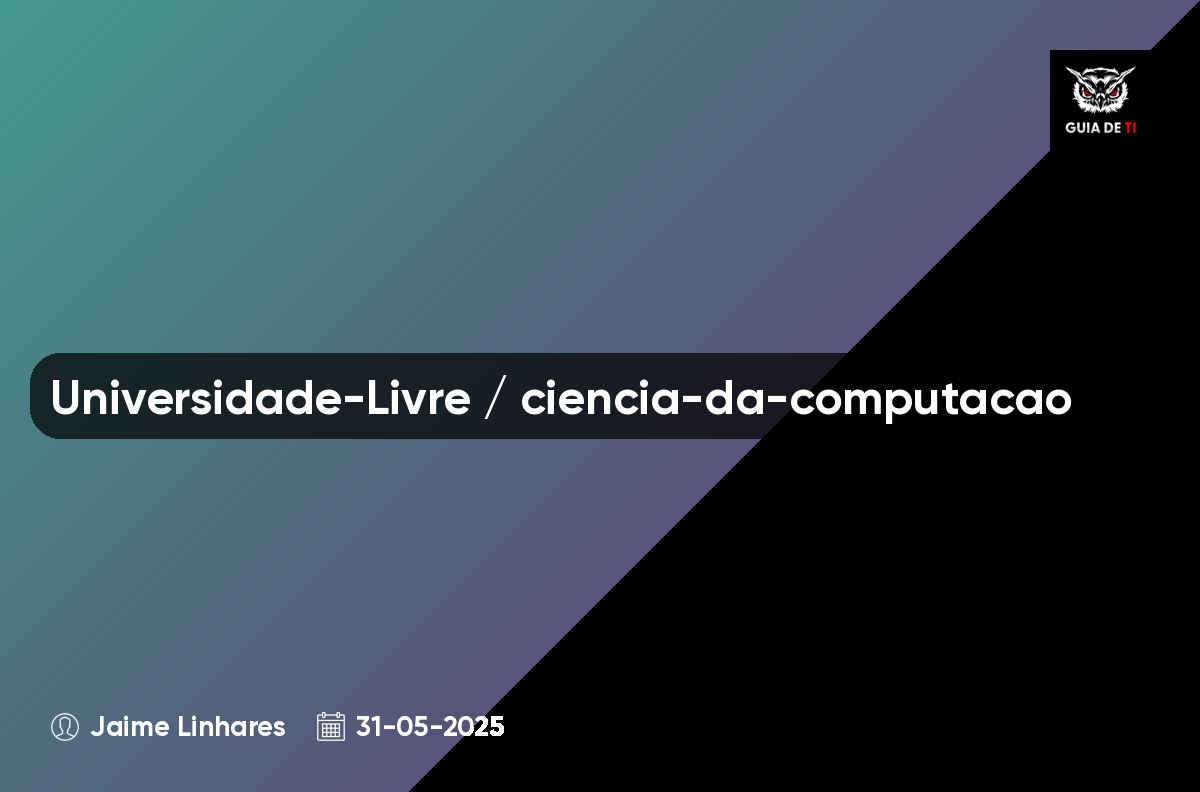 Universidade-Livre / ciencia-da-computacao