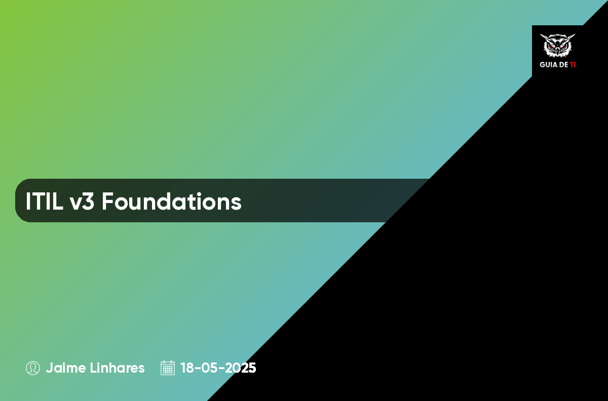 ITIL v3 Foundations