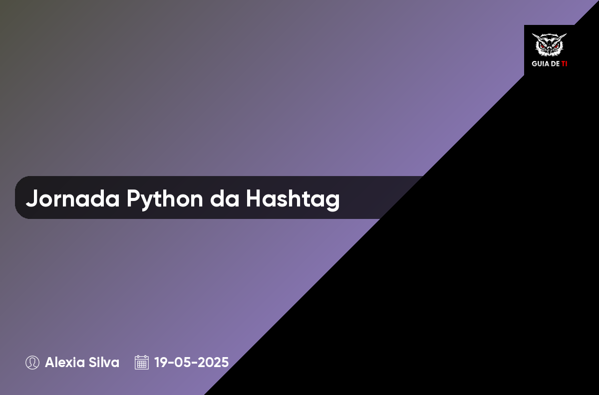 Jornada Python da Hashtag