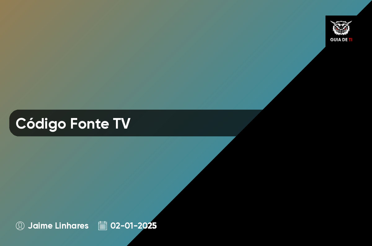 Código Fonte TV