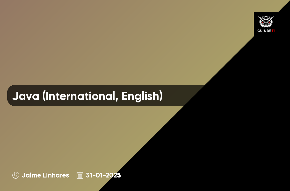 Java (International, English)