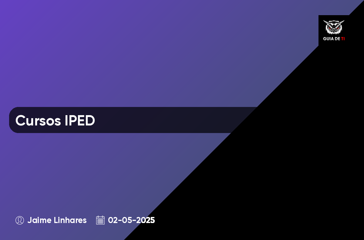 Cursos IPED